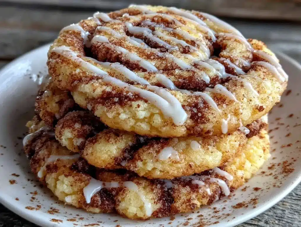 cinnamon roll cookies - featured image