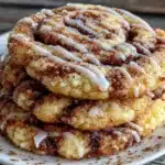 cinnamon roll cookies - featured image
