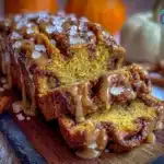 cinnamon swirl pumpkin bread - featured image