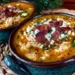 Creamy Jalapeño Popper Chicken Soup - featured image