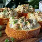 creamy vegan chickpea salad - featured image