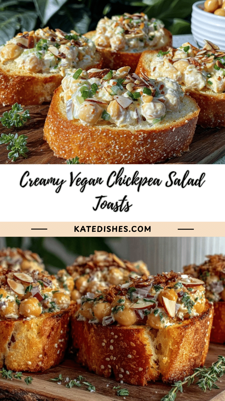 creamy vegan chickpea salad recipe
