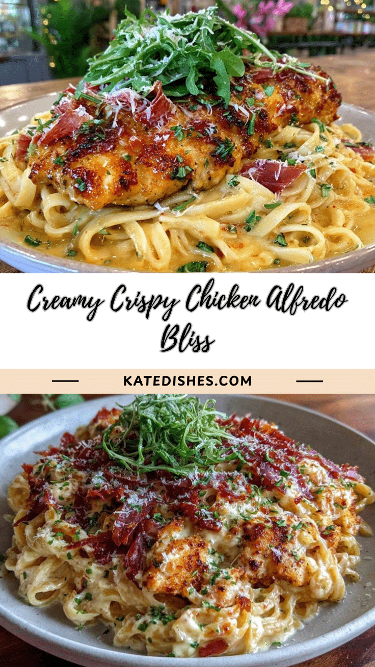 Crispy Chicken Alfredo recipe