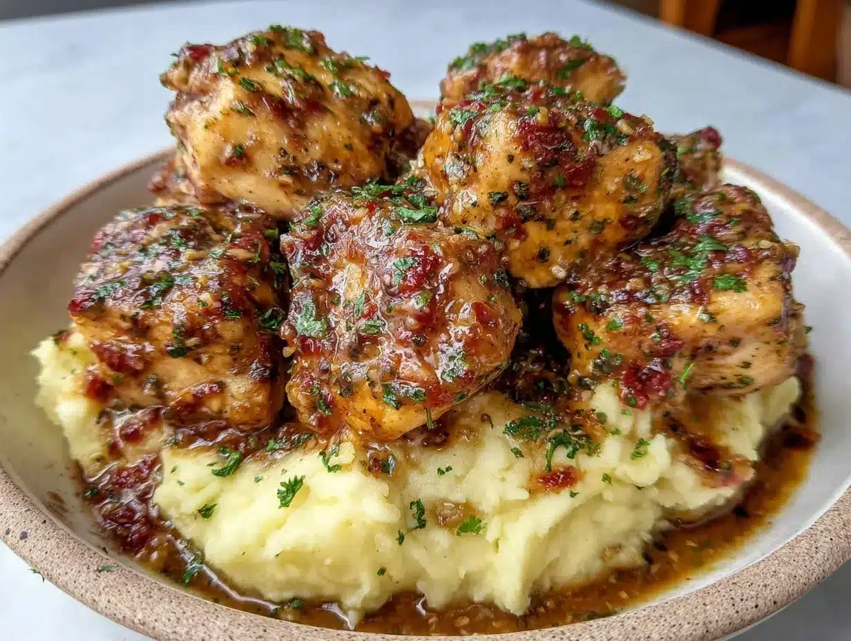 crispy garlic chicken preparation steps