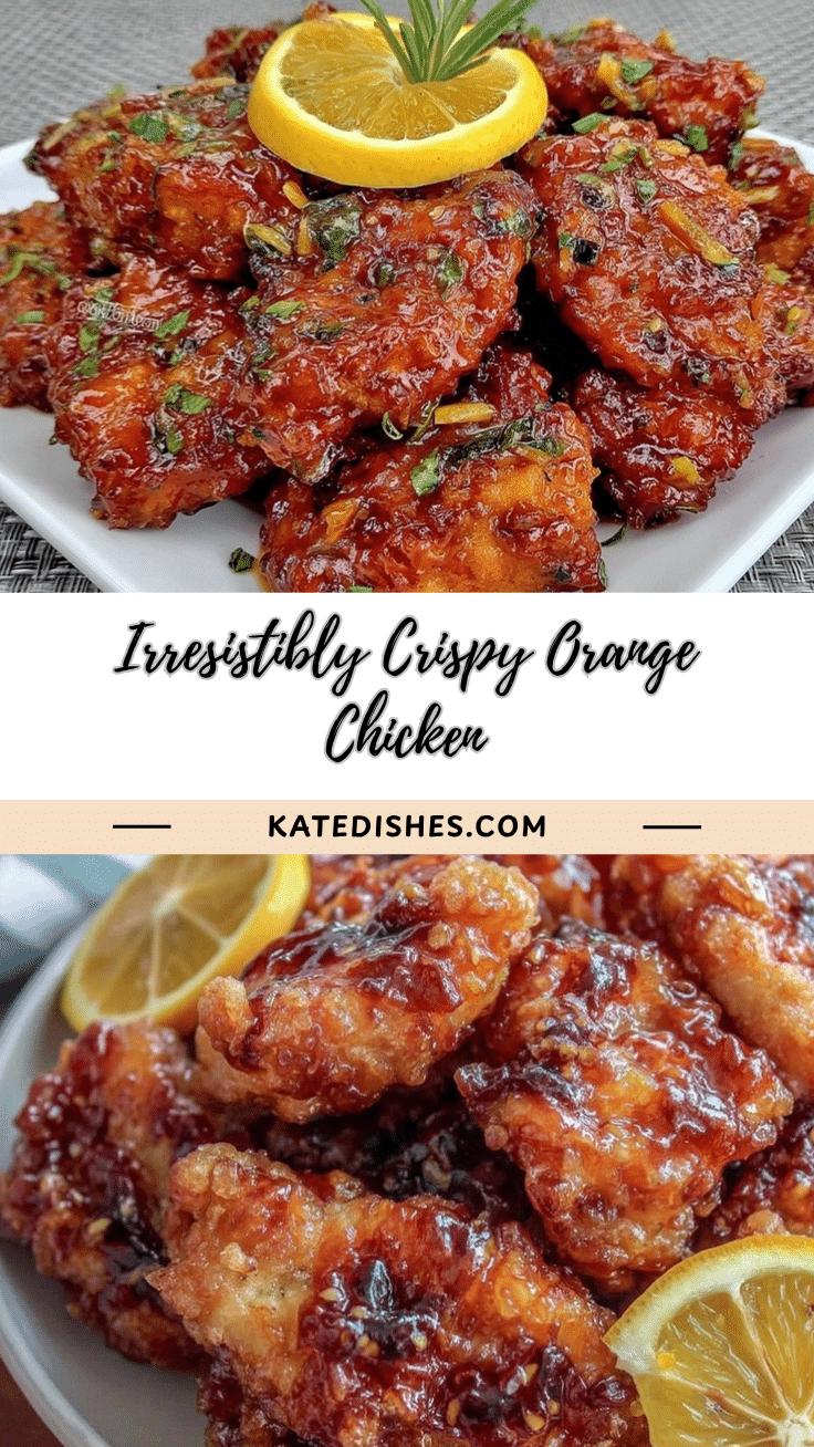 crispy orange chicken recipe