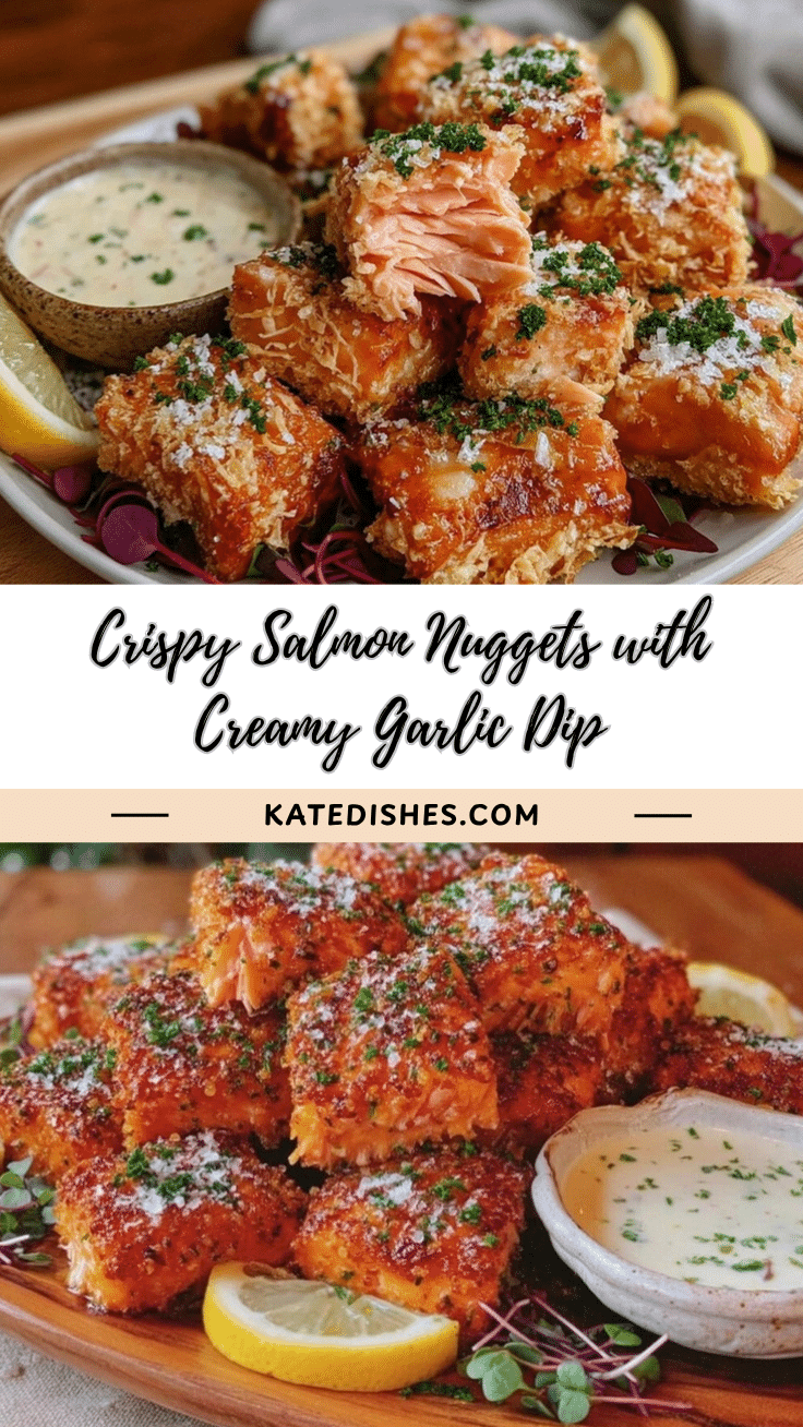 crispy salmon nuggets recipe
