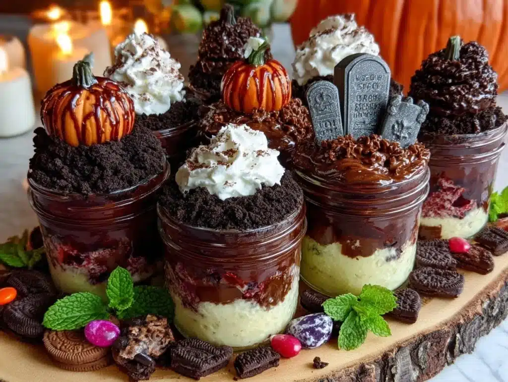 Halloween Dirt Pudding Cups - featured image