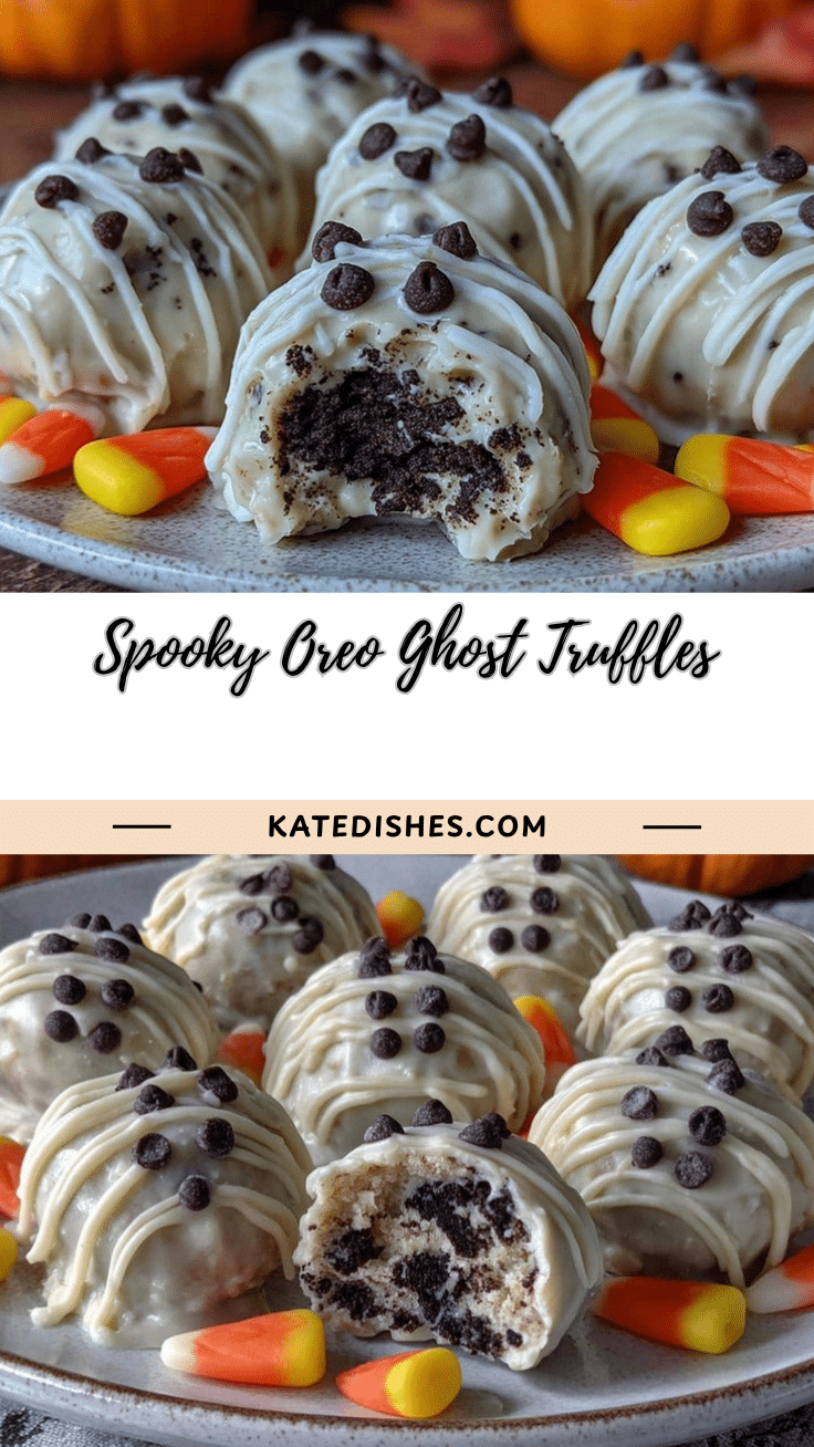 Halloween Oreo Ghost Truffles recipe