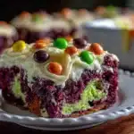 Halloween poke cake - featured image