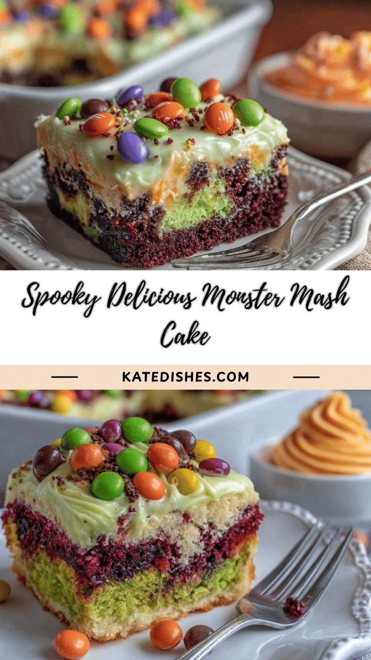 Halloween poke cake recipe