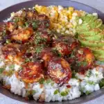 Honey BBQ Chicken Rice Bowl - featured image