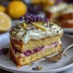 lemon lavender cake - featured image
