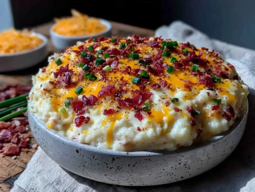 Loaded Baked Potato Soup Casserole - featured image