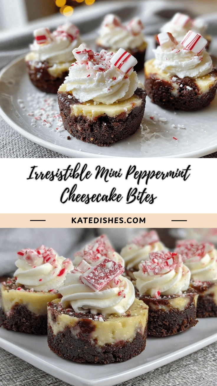 mini chocolate peppermint cheesecake recipe