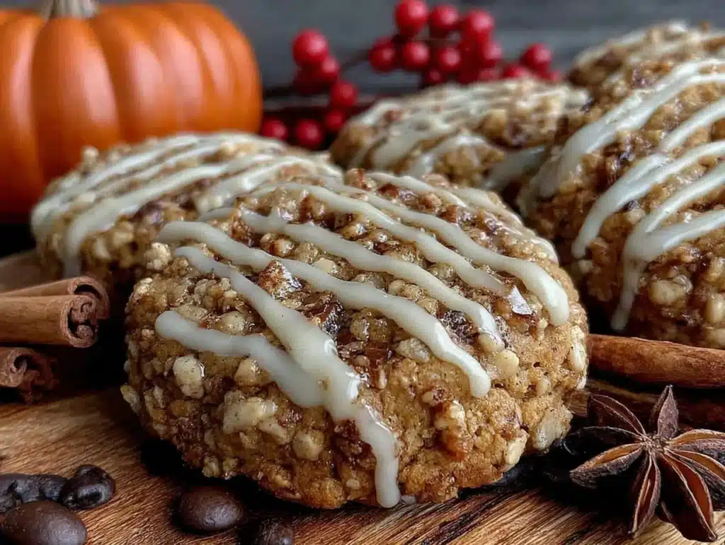 pumpkin spice latte cookies - featured image