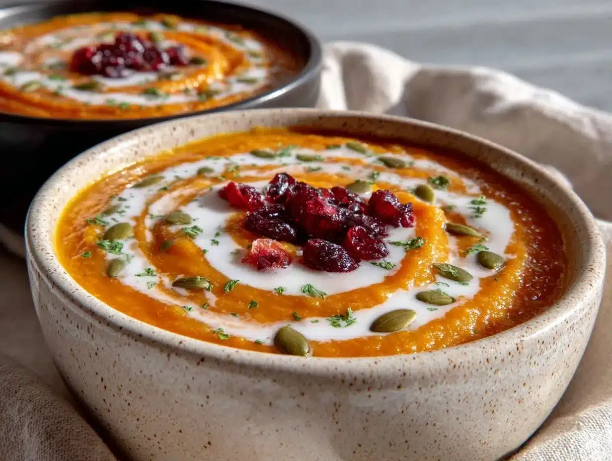 roasted butternut squash soup preparation steps