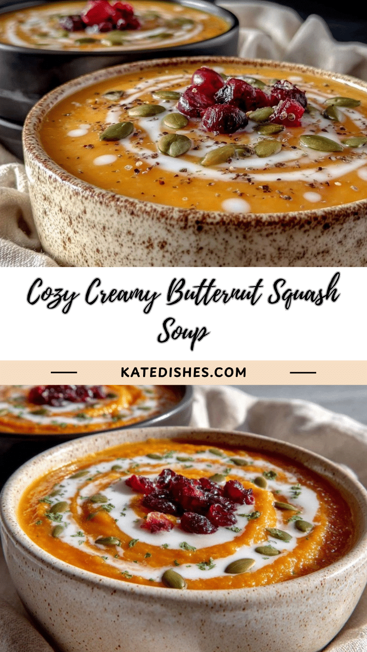 roasted butternut squash soup recipe