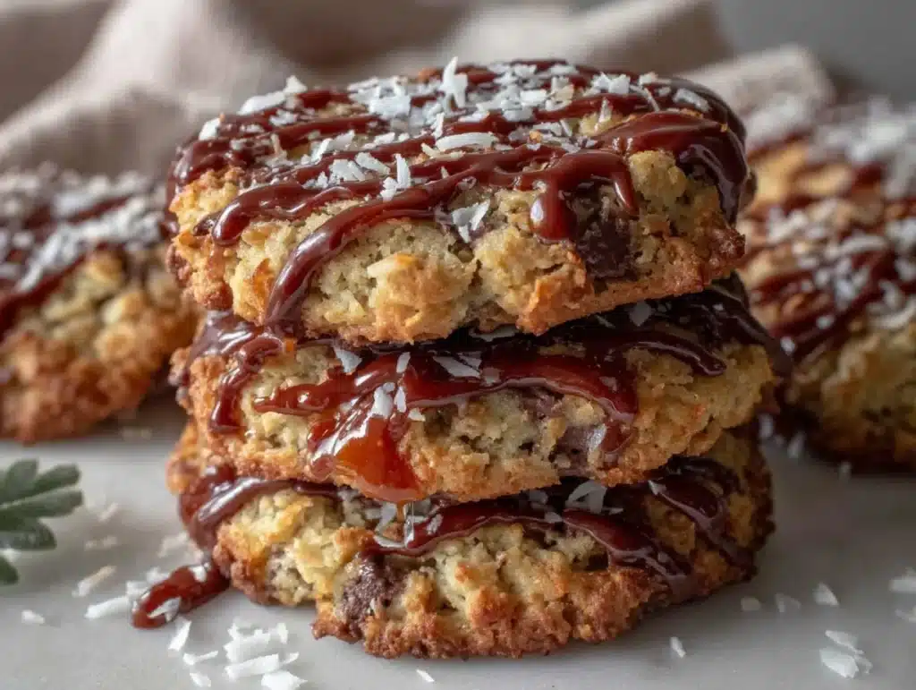 salted caramel cookies - featured image