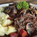 slow cooker beef pot roast - featured image