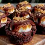 smores brownie bites - featured image
