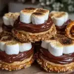 smores pretzel bites - featured image