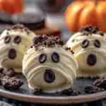 Spooky Ghost Oreo Truffles - featured image