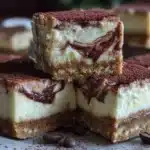 tiramisu cheesecake bars - featured image