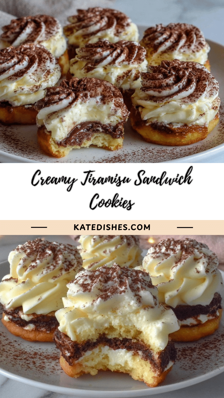 tiramisu sandwich cookies recipe