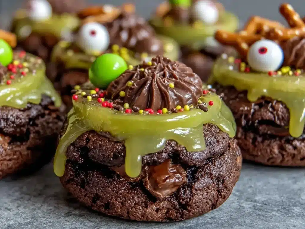 witchs brew cauldron cookies - featured image