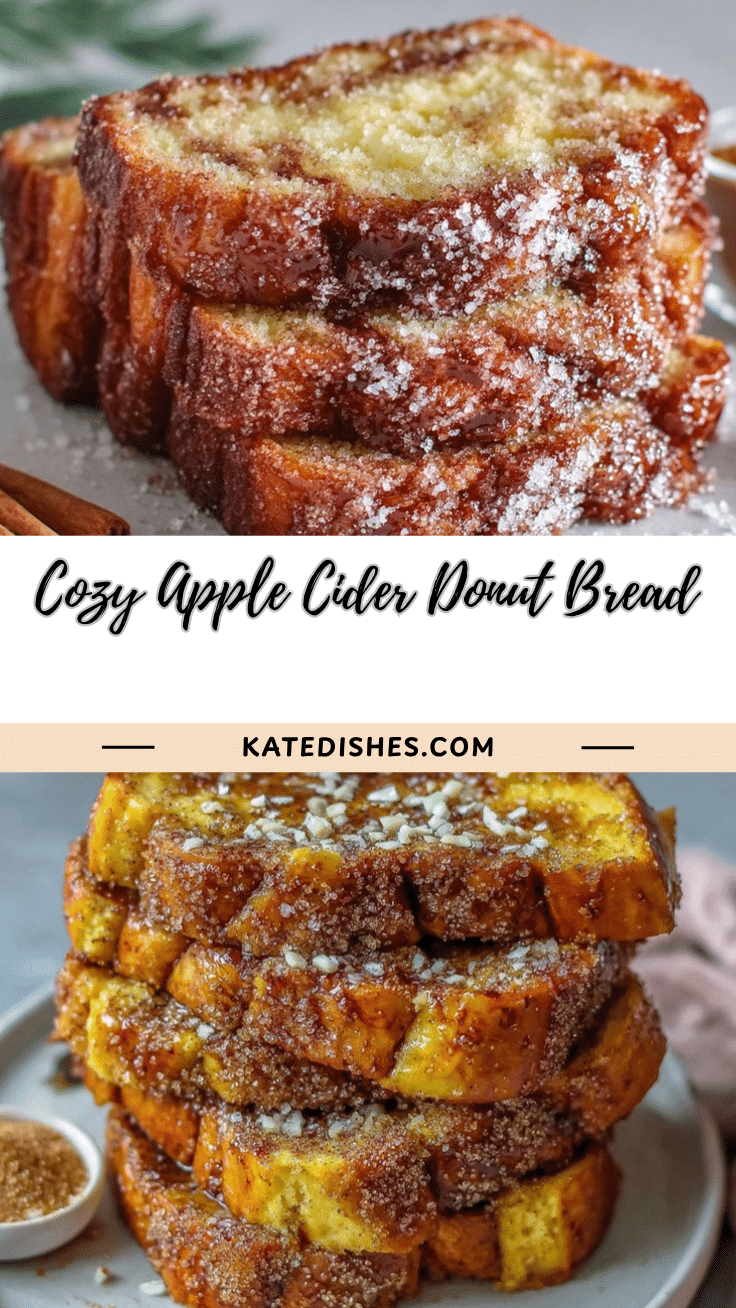 apple cider donut bread recipe