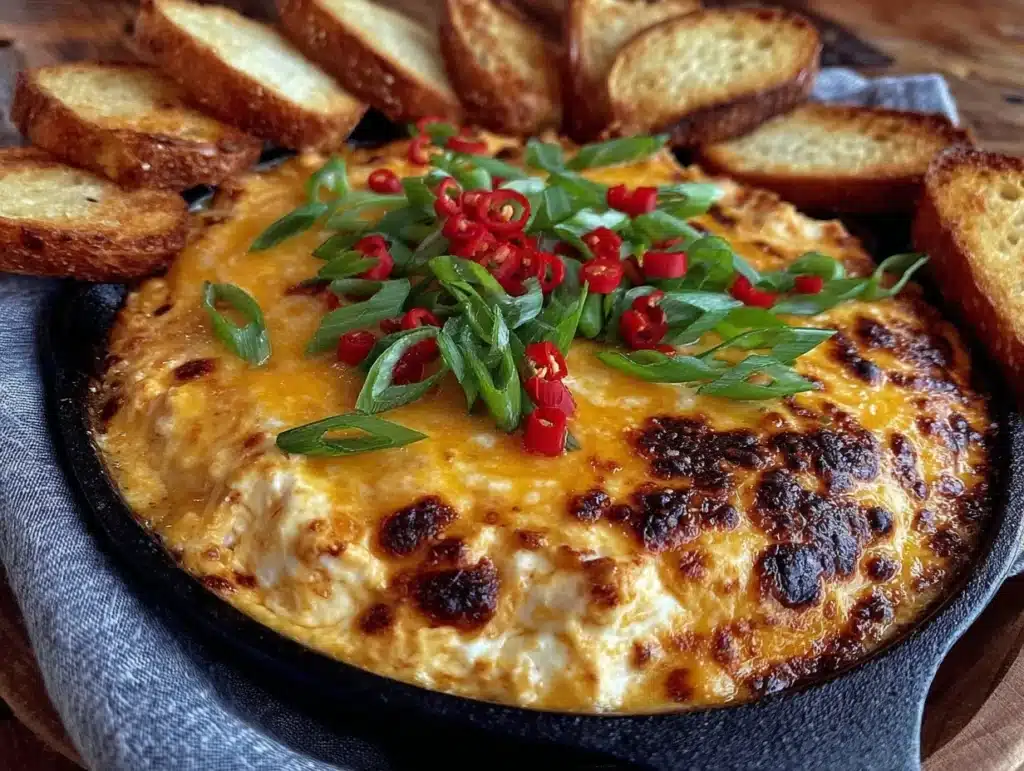 banana pepper queso dip - featured image