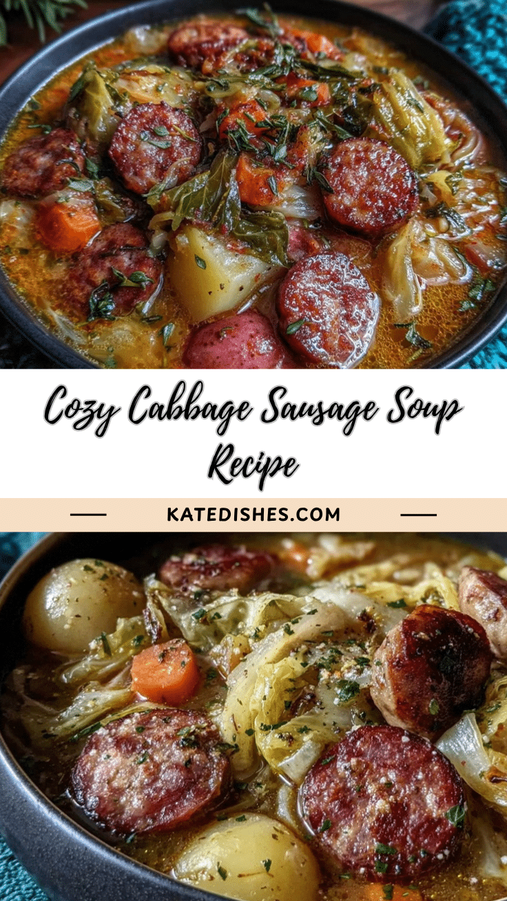 cabbage sausage soup recipe