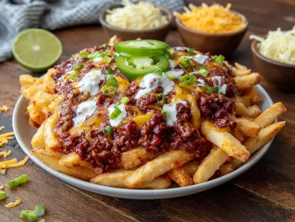 chili cheese fries - featured image