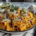 creamy butternut squash pasta sauce - featured image
