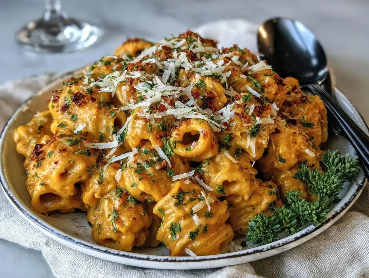 creamy butternut squash pasta sauce preparation steps