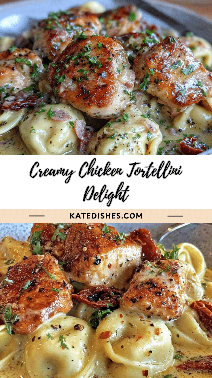 creamy chicken tortellini recipe