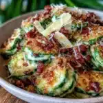 creamy cucumber Caesar salad - featured image