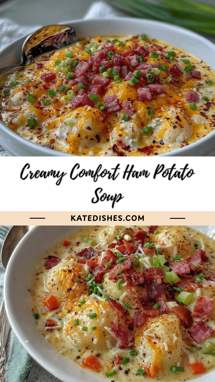 creamy ham and potato soup recipe