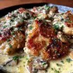 creamy Irish chicken whiskey sauce - featured image