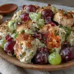 creamy vegan chicken salad - featured image