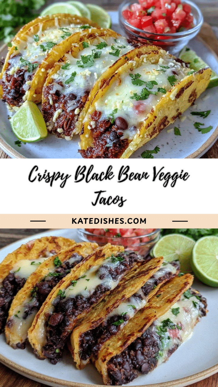 crispy black bean tacos recipe