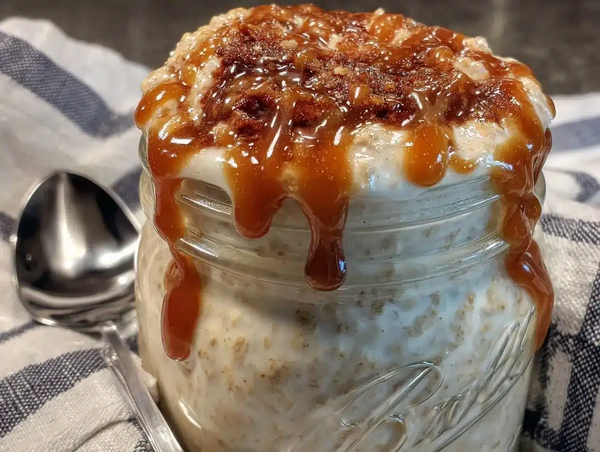 French Toast Overnight Oats preparation steps