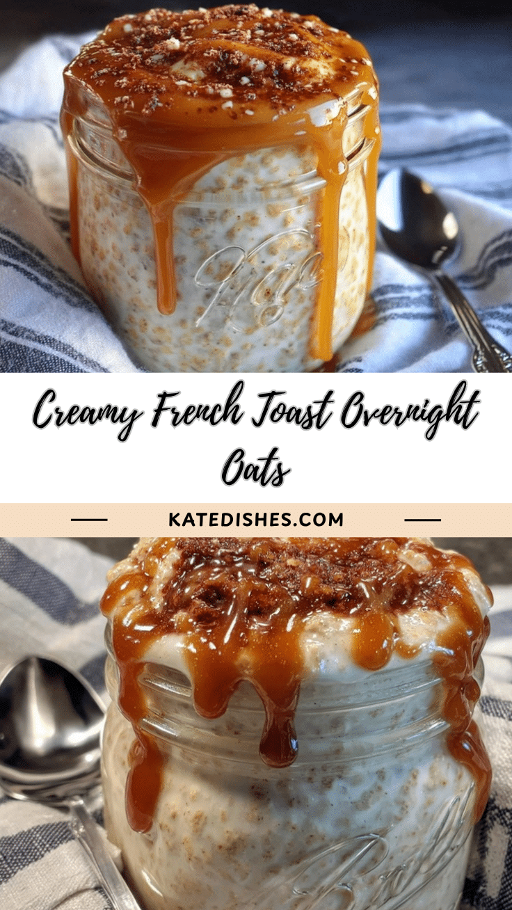 French Toast Overnight Oats recipe