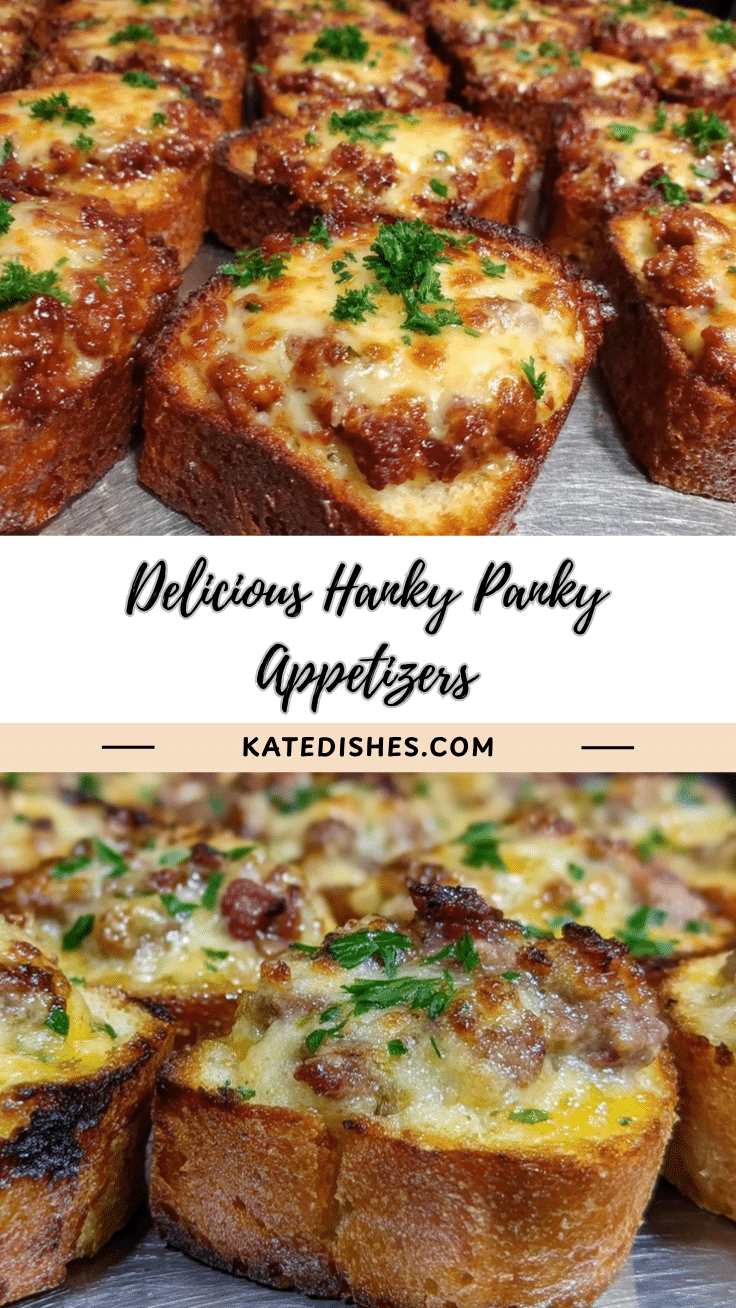 Hanky Panky Appetizers recipe