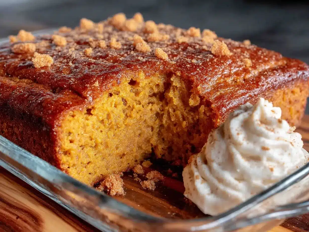 healthy pumpkin cake preparation steps