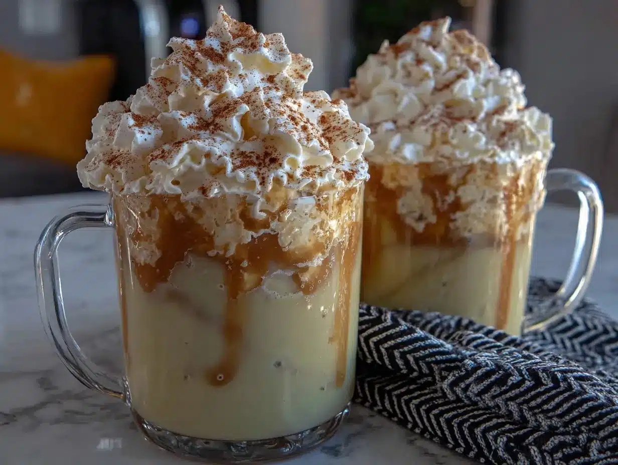 Hot White Russian preparation steps