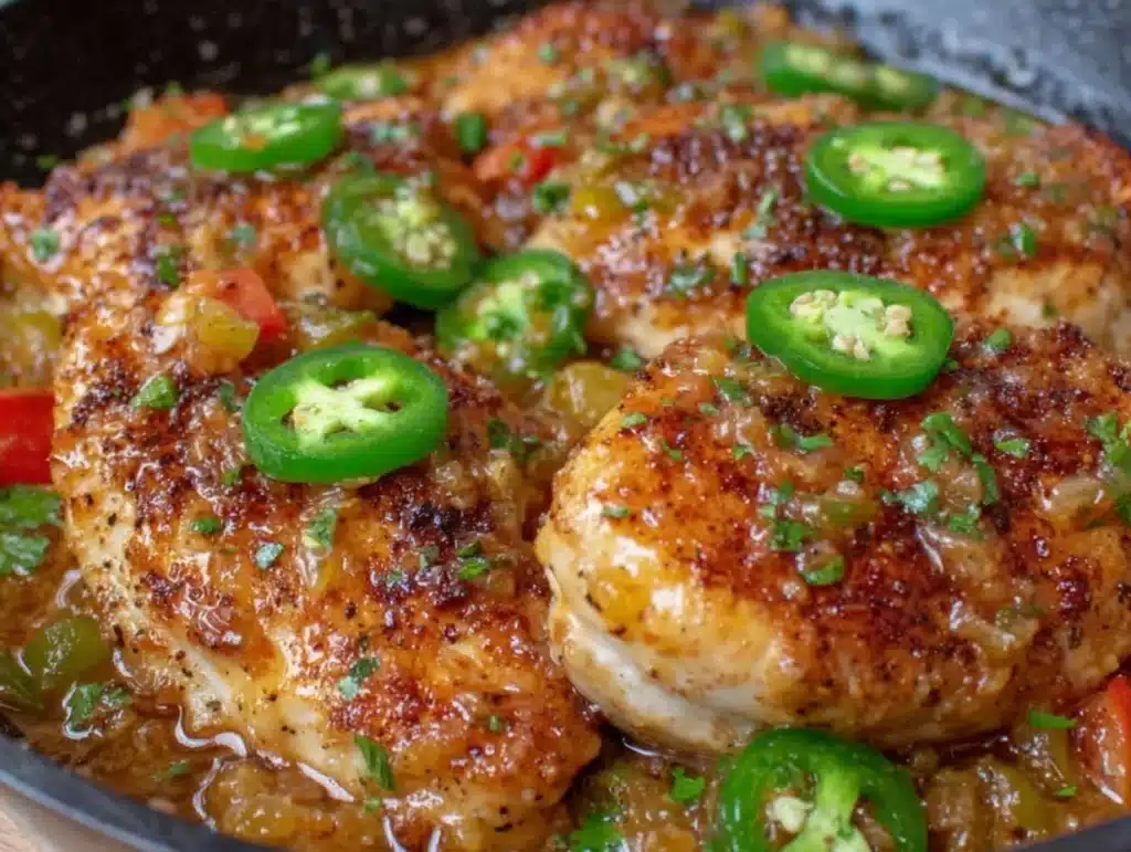 jalapeño chicken skillet - featured image