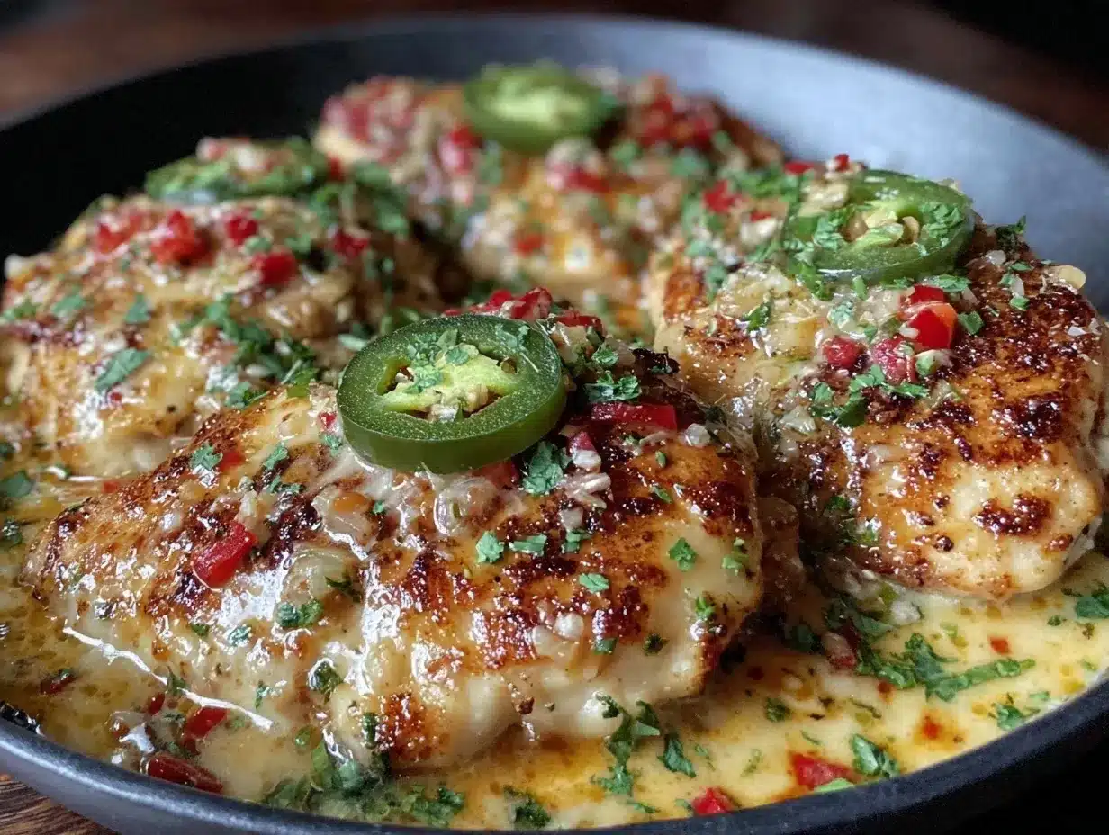 jalapeño chicken skillet preparation steps