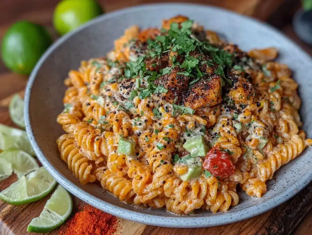 Mexican Street Corn Pasta Salad - featured image