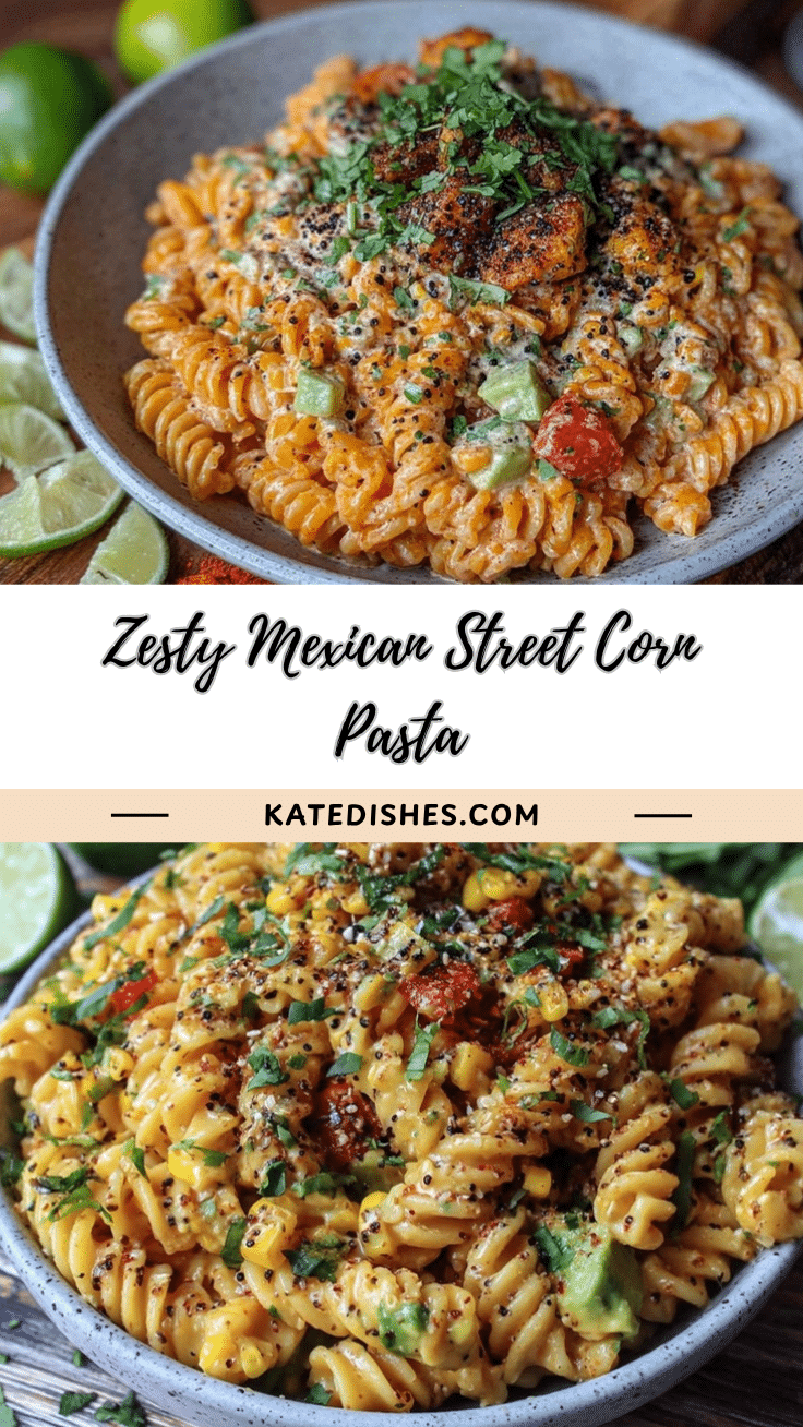 Mexican Street Corn Pasta Salad recipe